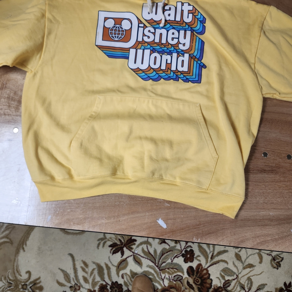 Walt Disney World Yellow Sweatshirt